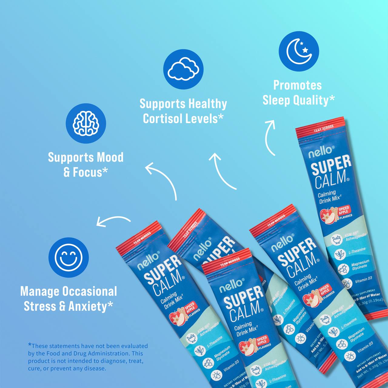 Nello Supercalm – Calming Drink Mix